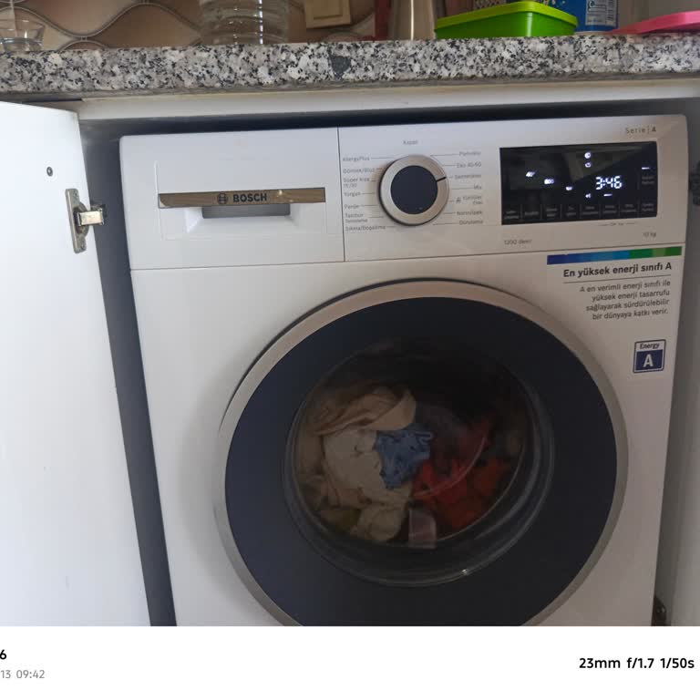 Bosch 4 Serisi Çamaşır Makinesinde Sürekli Kötü Koku Problemi