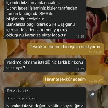 Arızalı Dyson Airwrap Ürünün Geciken İadesi Müşteriyi Mağdur Ediyor