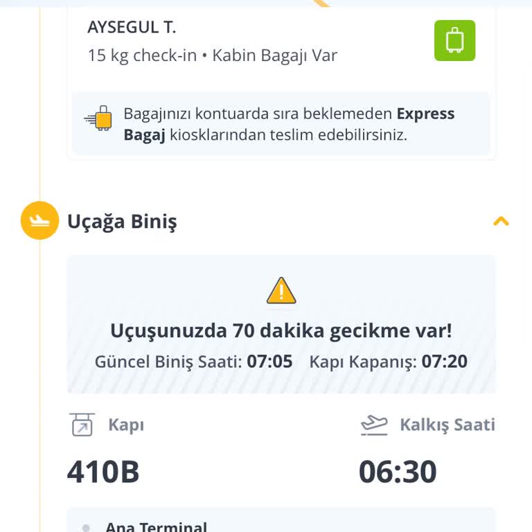 Uçuş Sonrası Rota Değişikliği Ve Bilgilendirme Eksikliği Nedeniyle Yaşanan Mağduriyet