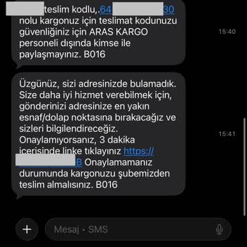 Kurye Beklemedi, Telefonu Meşgule Atarak Ve Çalışmayan Linkle Kargoyu Şubeye Almak Zorunda Bıraktı