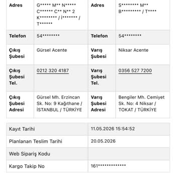 Sürat Kargo'da Yanlış Yönlendirme Ve Teslimat Gecikmesi