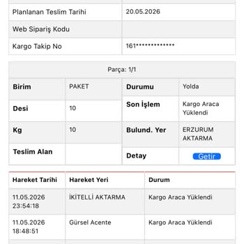 Sürat Kargo'da Yanlış Yönlendirme Ve Teslimat Gecikmesi