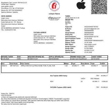 Apple Yanlış Gönderilen Saat İçin İade Reddi Ve Kaba Müşteri Temsilciliği