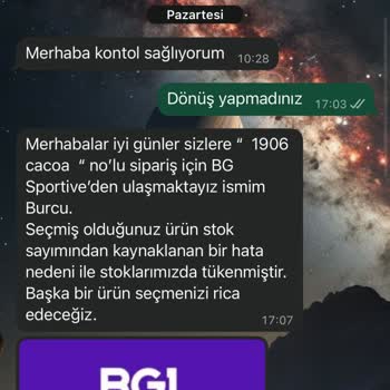 Kargoya Verilmeyen Ayakkabı Siparişi İçin İade Reddi