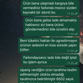 Kargoya Verilmeyen Ayakkabı Siparişi İçin İade Reddi
