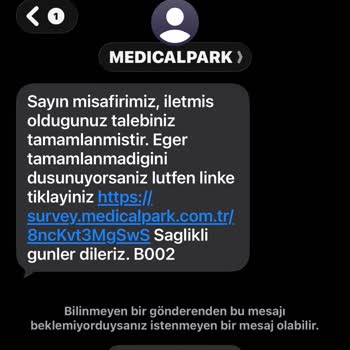 Medical Park Hastanesi Gitmediğim Hastaneden Aldığım Faturalar Ve Yanıtsız Şikayetim