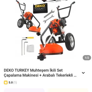 Deko Turkey Çapa Ve Tırpan Makinesi İlk Günden Arızalı, İade Talebi