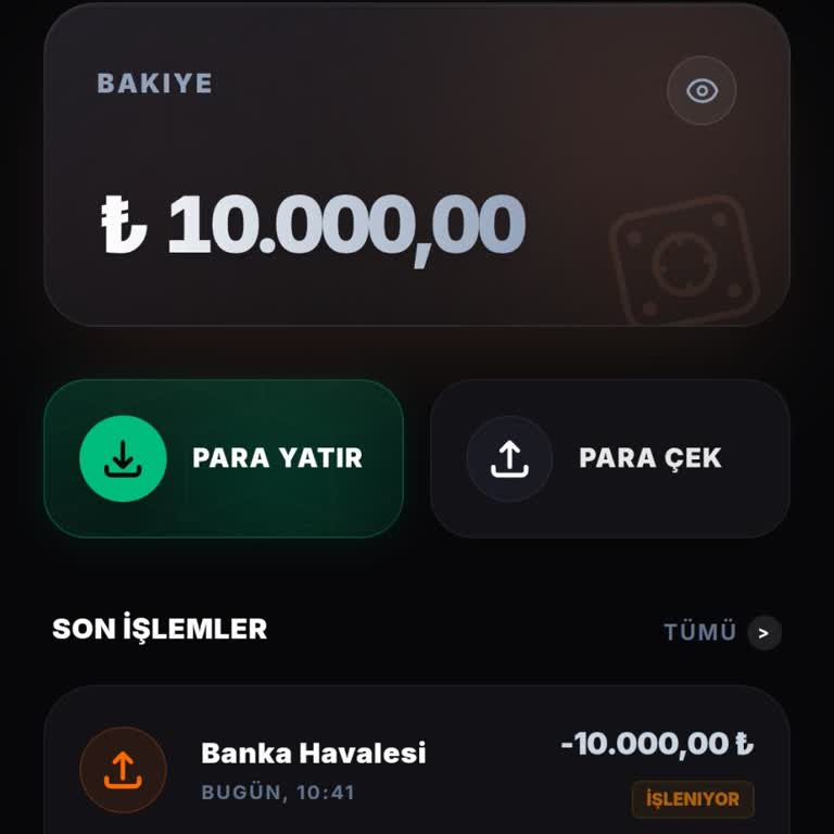 10.000 TL Çekim Talebim İşleniyor Diyor, Canlı Destekte Açıklama Yapmadan Engellendim