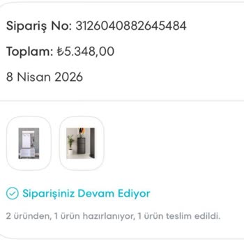 A101 Üzerinden Sipariş Edilen Urla Portmanto Kargoya Verilmedi Ve Teslimat Bilgisi Yok