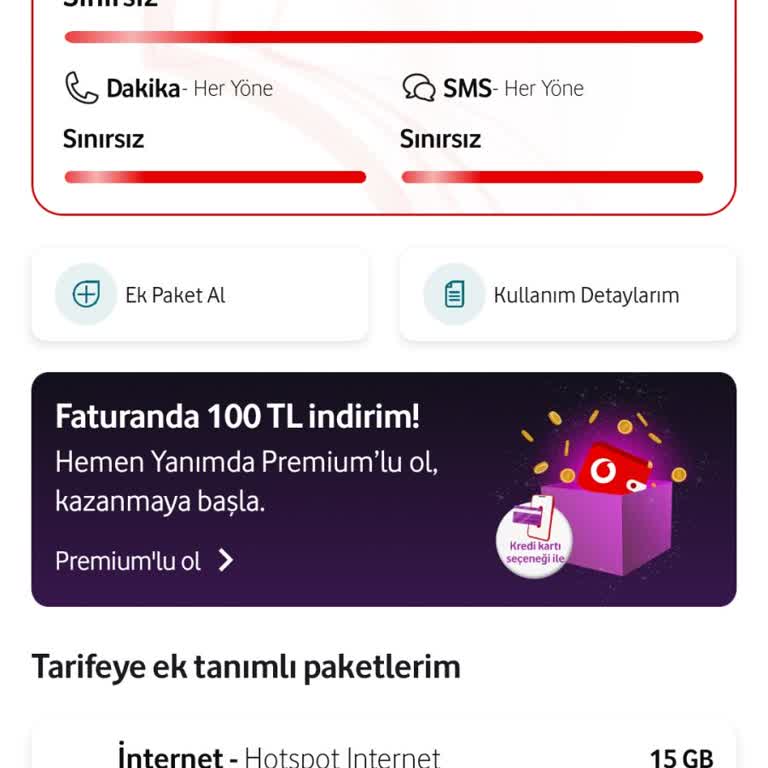 Sınırsız Tarifede 15 GB Veri Sınırının Kaldırılması Gerekiyor