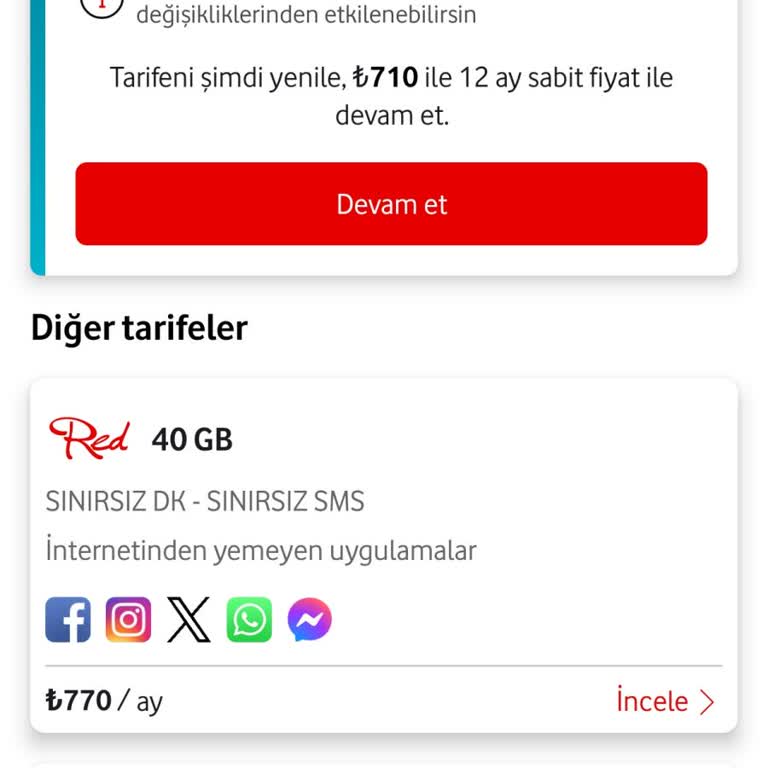 Taahhüt Sonrası Tarife Teklifleri Bütçemi Aşıyor