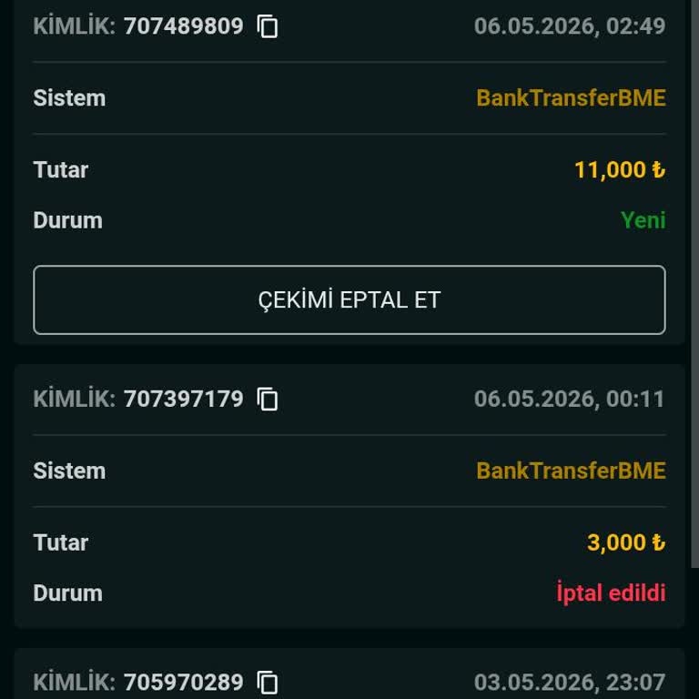 Hertabet 11.000 TL Banka Transferi Çekim Talebinin Uzun Gecikmesi Ve Çözüm Talebi