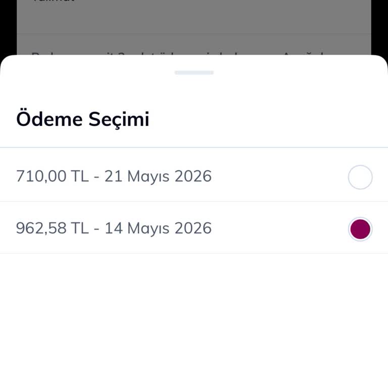 Mayıs İçin Çıkarılan Çift Fatura Ve Nisan Ödemesinin Görünmemesi