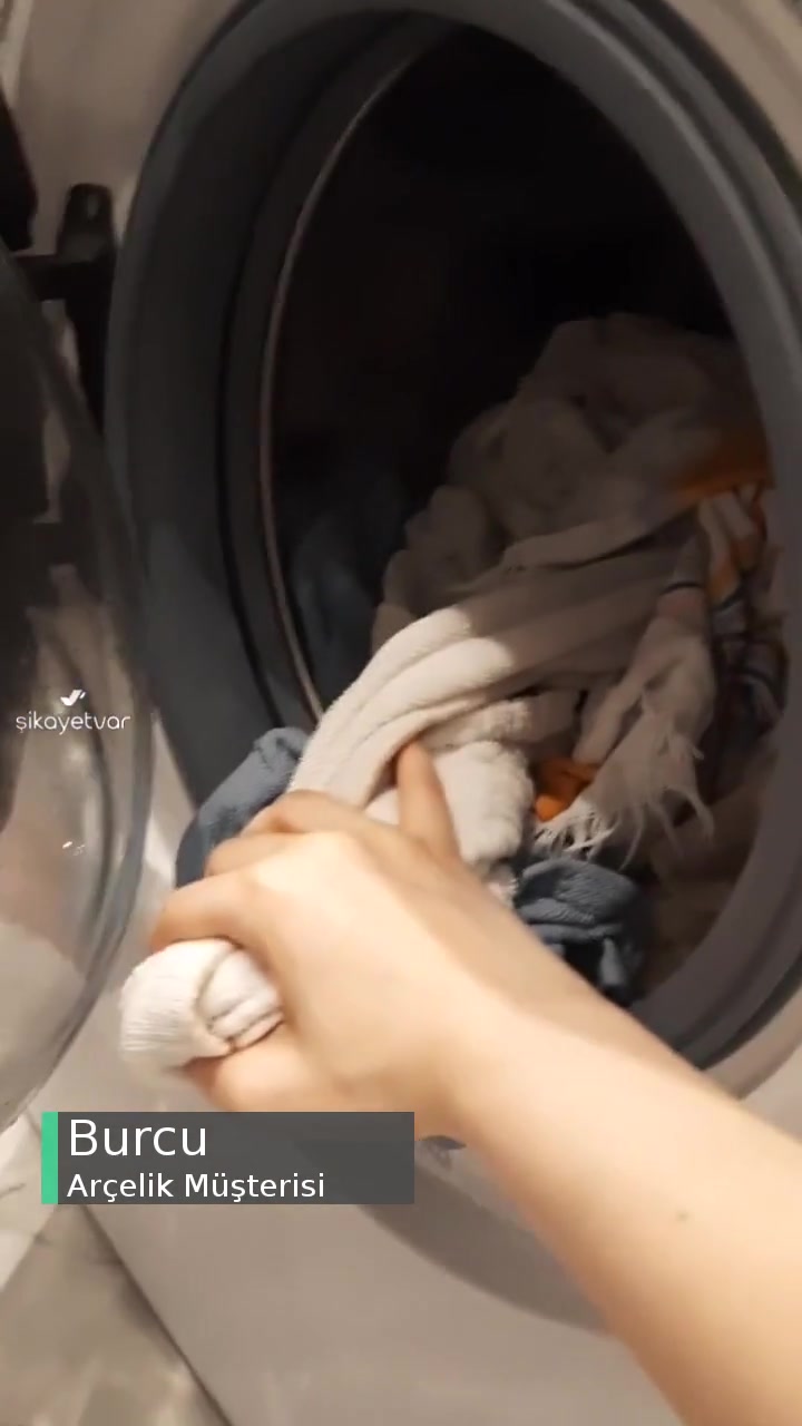 Arçelik 12140 Mx Çamaşır Makinesinin Sıktığını Sanması! videonun kapak resmi