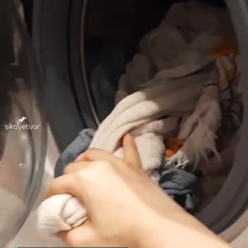 Arçelik 12140 Mx Çamaşır Makinesinin Sıktığını Sanması!