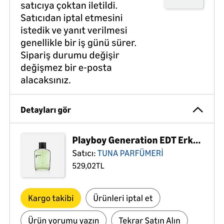 İptal Edilen Siparişin İadesi Ve Müşteri Hizmetleri İletişimsizliği