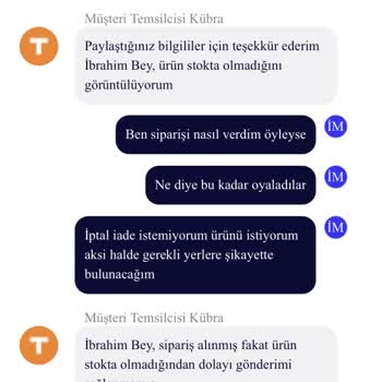 Teknosa'dan Sipariş Edilen Hoparlörün Kargoya Verilmemesi Ve Bilgi Eksikliği