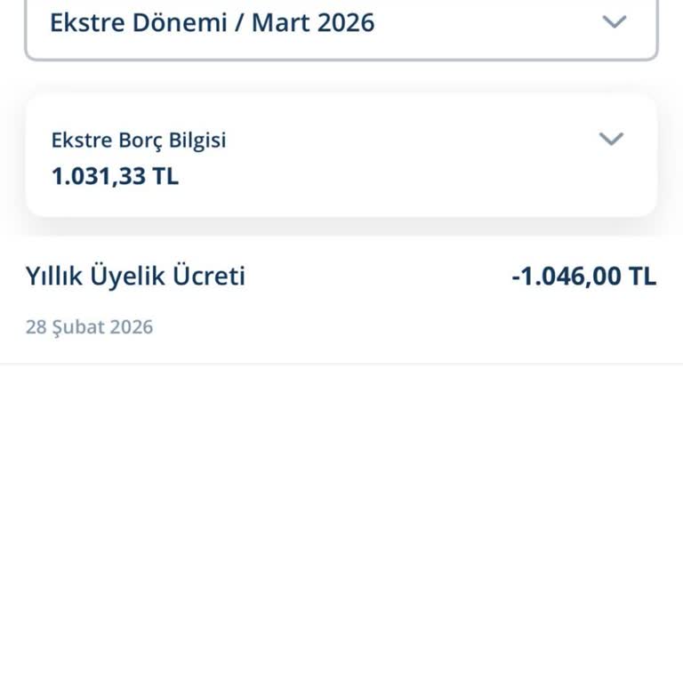 Denizbank Bilgilendirme Yapmadan Yıllık Üyelik Ücreti Kesildi