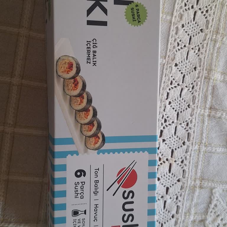 Yanlış Ve Erimiş Sushi Ürünü, İade Sorunu Ve Müşteri Hizmetlerine Ulaşılamıyor