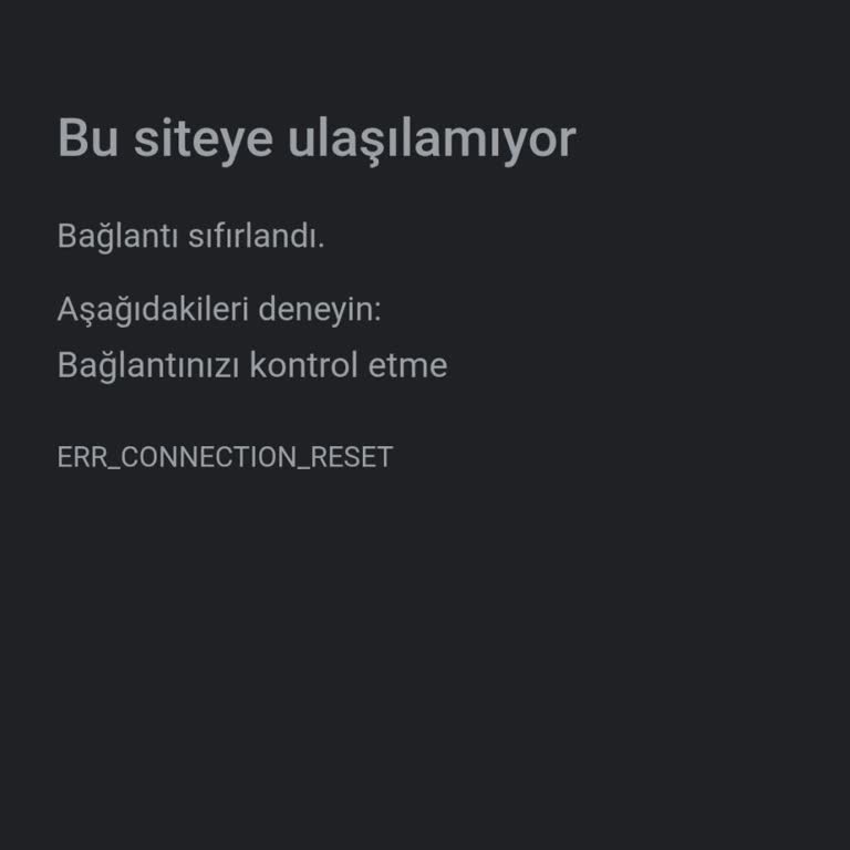 Meteoroloji Genel Müdürlüğü Web Sitesine Sürekli Erişim Sorunu