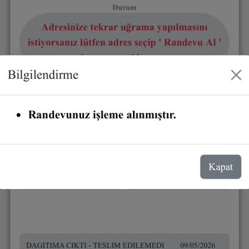 Kuryenet Bolu Şubesinden Kredi Kartı Teslimatı Gecikiyor Ve Bilgilendirme Yok