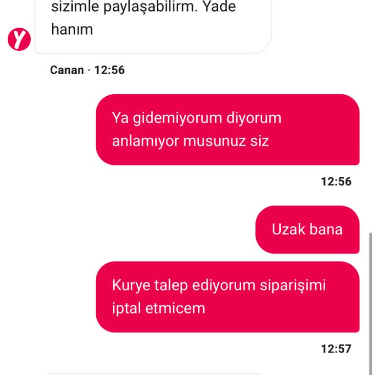 Yemeksepeti Kurye Atayamıyor Ve Siparişi İptal Etmiyor