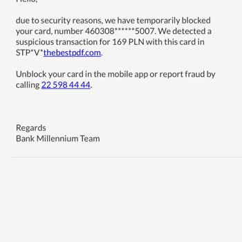 Thebestpdf Unauthorised Transactions For Free Service