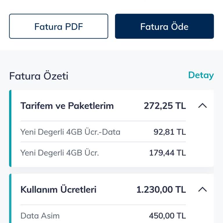 Uyarı Almadan Aşım Ücretleri Kesildi Ve Müşteri Hizmetinde Çelişkili Tutum