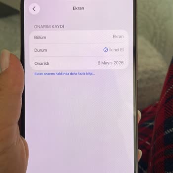 İkinci El Ekranlı İphone 16 Pro Max Dokunmatik Sorunu Ve Tam İade Talebi