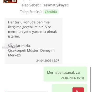 Büyük Balığın Peşinde Tutanak Olmasına Rağmen İade Veya Yerine Ürün Göndermedi!