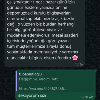 Etiketsiz Yanlış Ürün Gönderimi Ve Değişim Sözünün Tutulmaması