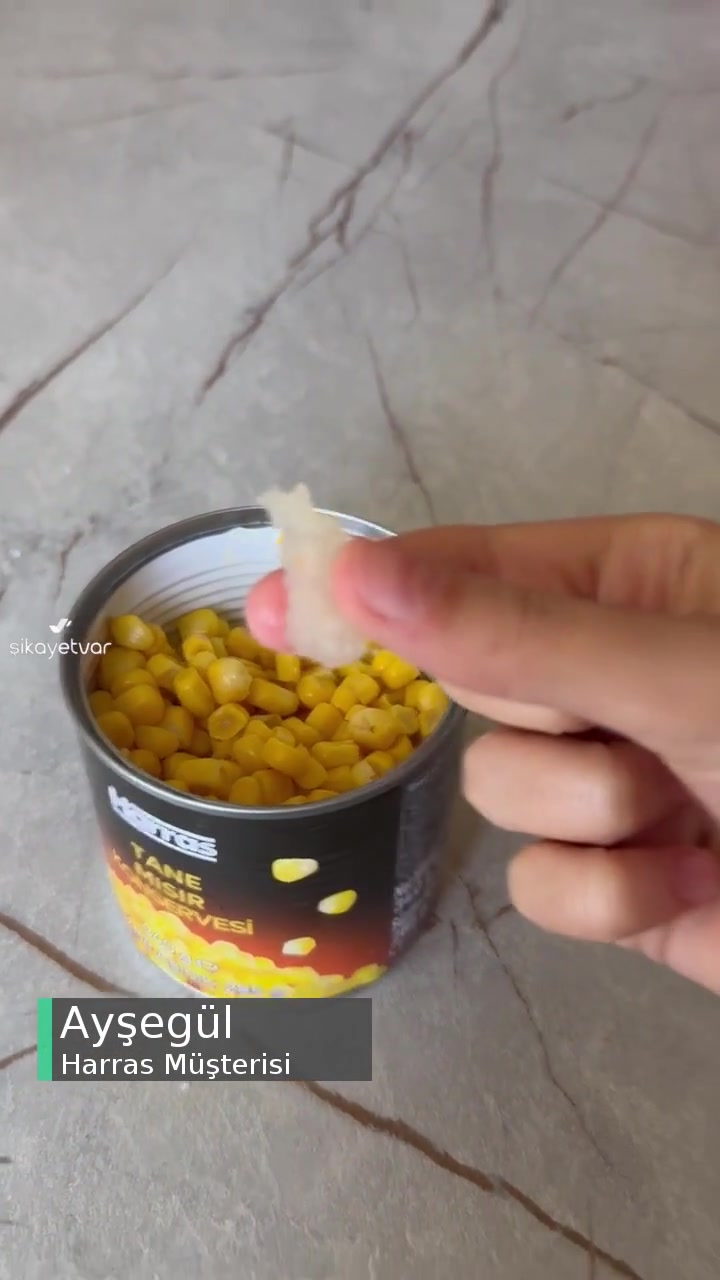 Harras Tane Mısır Konserveden Çıkan Madde! videonun kapak resmi