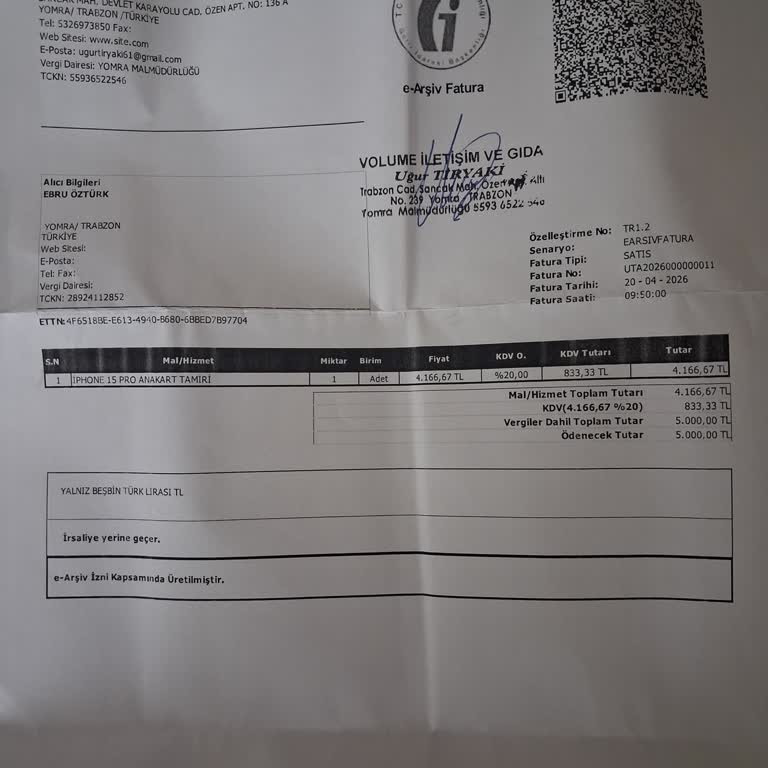 Yetkili Servis Telefonumu Onarmayı Reddetti, Yeni Telefon Satın Alma Teklifiyle Mağdur Oldum