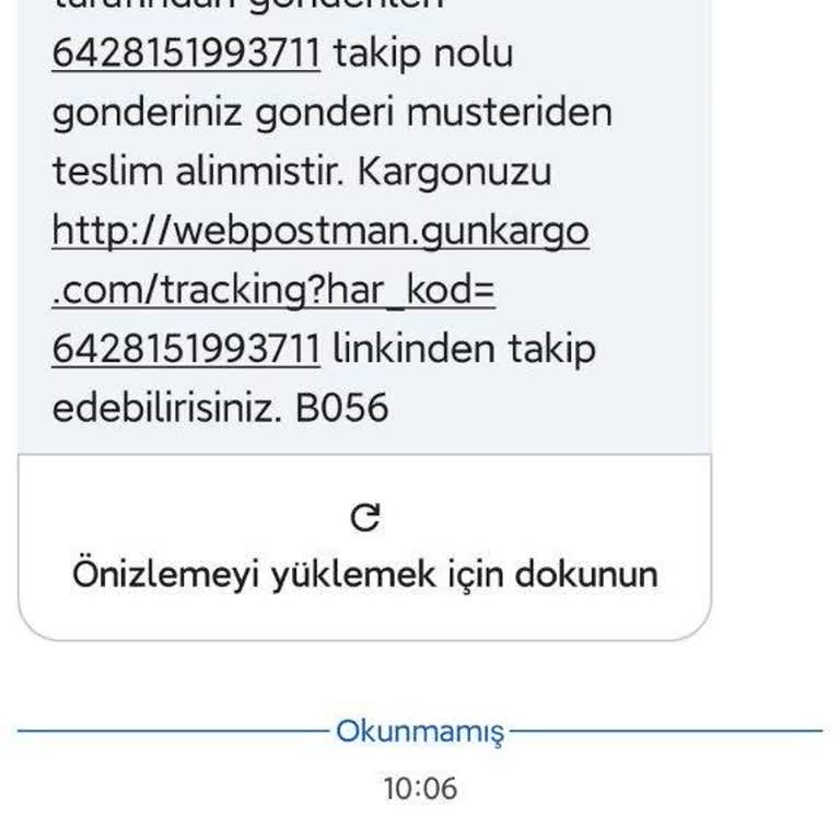 Günkargo Kargo Bilgilendirme Yapmadan İade Edildi ve Saygısız Davranıldı