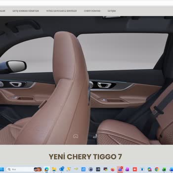 Chery Tiggo 7 Modelinde Arka Ambiyans Aydınlatması Çalışmıyor