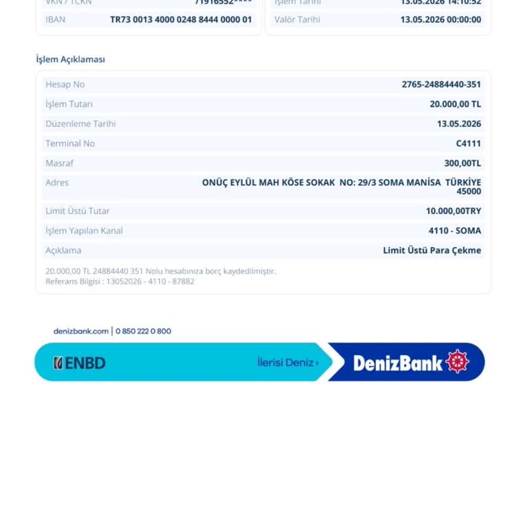 İzinsiz 300 TL Masraf Kesintisi Ve İade Talebi