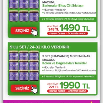 Yanıltıcı Reklam, Belirsiz Ürün Ve Sağlık Endişesi Nedeniyle 1990 TL İade Talebi
