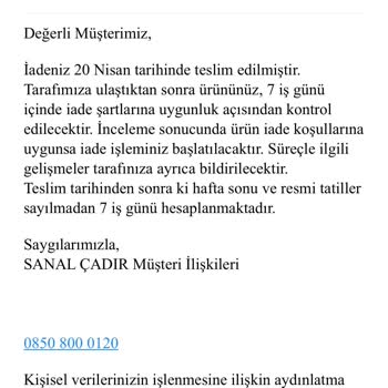 İade İşlemi Gecikmesi Ve 3.779 TL Ücret İadesi Hesapta Yok