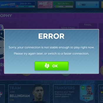 Dream League Soccer Live Matches Randomly Ending as Forfeit