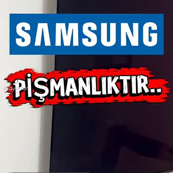 Samsung TV'mi Çizdi, Uydumu Bozdu!