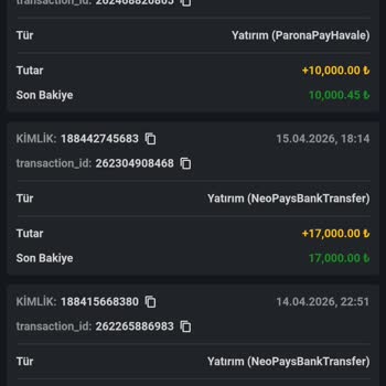 Betovis Hesabımdaki 11.700 TL Bakiyenin Gerekçe Olmadan Silinmesi Ve İade Talebi