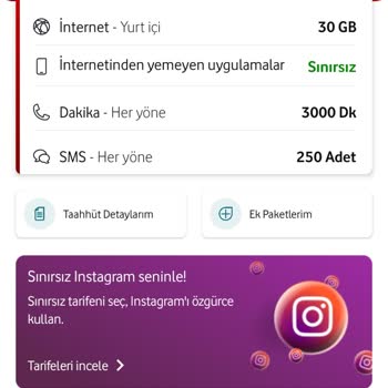 Vodafone İzinsiz Tarife Yenilenmesi Ve Ücret İadesi, Sözleşme İptali Talebi