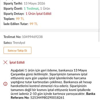Trendyol'daki Yanıltıcı Fiyat Hatası Ve Bilgi Verilmeyen Sipariş İptali