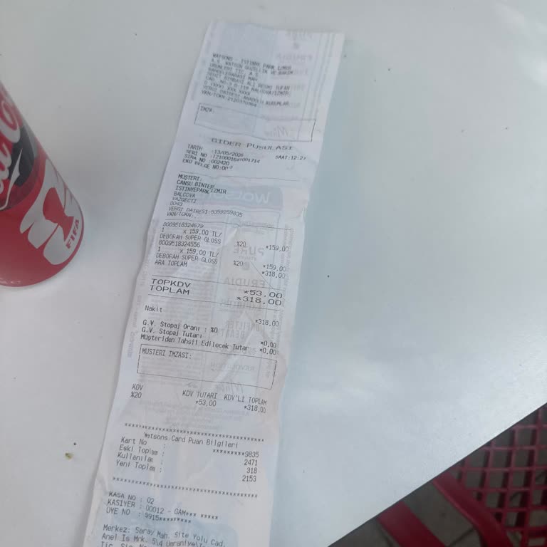 İstinyePark Watsons Mağazasında Yanlış Fiyat Etiketi Ve İade Zorunluluğu