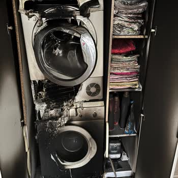 Hoover Kurutma Makinesi Yangını Ve Cevapsız Servis
