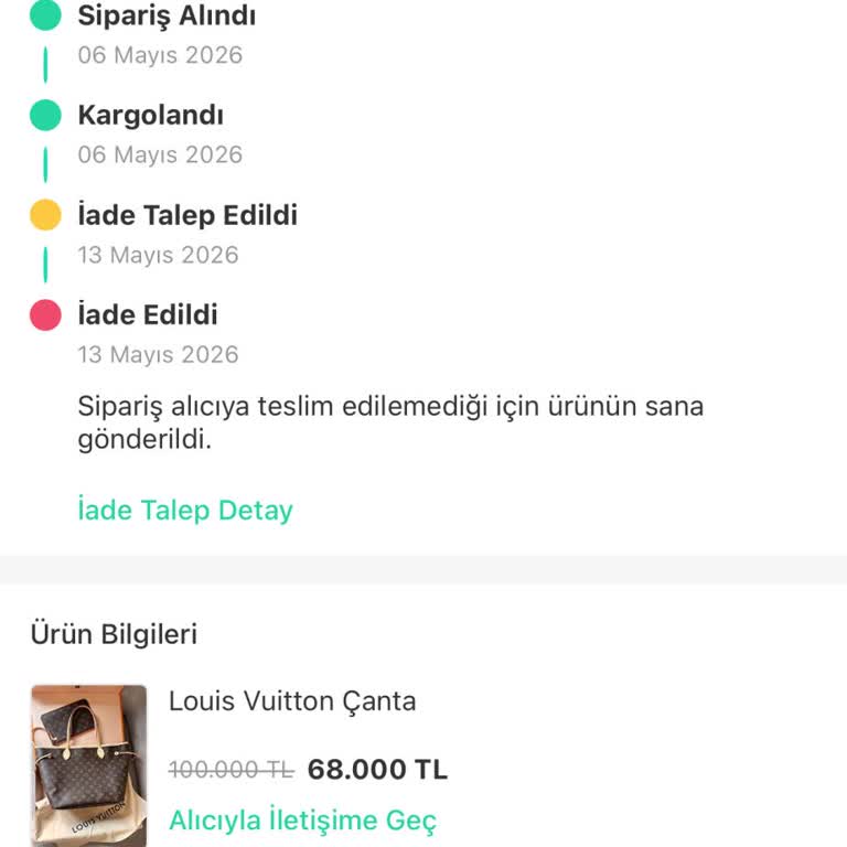 Dolap Ve Trendyol Express’te Kayıp Çanta İçin Acil Ödeme Talebi