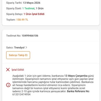 İndirimli Fiyatla Alınan Powerbank Siparişimin İptali Ve Ücret İadesi Talebi