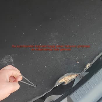 Garanti Kapsamında Olması Gereken Su Sızdırma Sorunu Ücretli Onarım İddiası