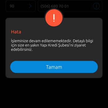 Yapı Kredi Mobil Uygulamasında Şifre Al Döngüsü Girişinizi Engelliyor