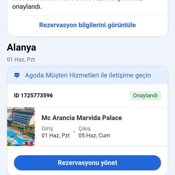 Agoda.com Ödenen 7.784 TL’ye İade Reddi Ve Canlı Destek Eksikliği